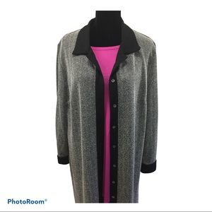 Coldwater Creek Long Sweater Duster Size 1X